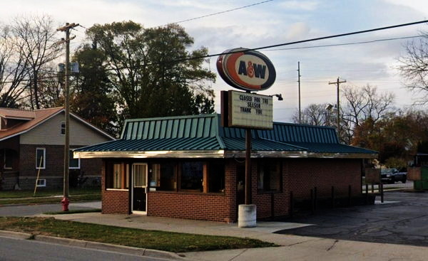 A&W Restaurant - Bay City - 301 Lafayette St Bridge